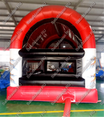 Детский надувной батут "Мячики" с крышей 5*3*3.5 м