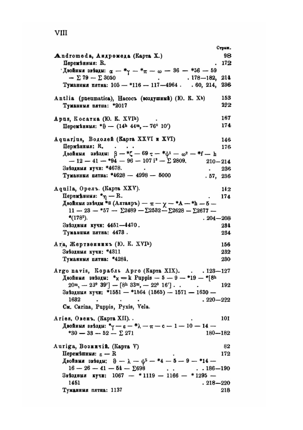 Звездный атлас для небесных наблюдений | Я. Мессер