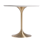 Обеденный стол KELHEIM белый/золотой