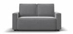 Диван Норд двухместный Велюр Монолит сталь