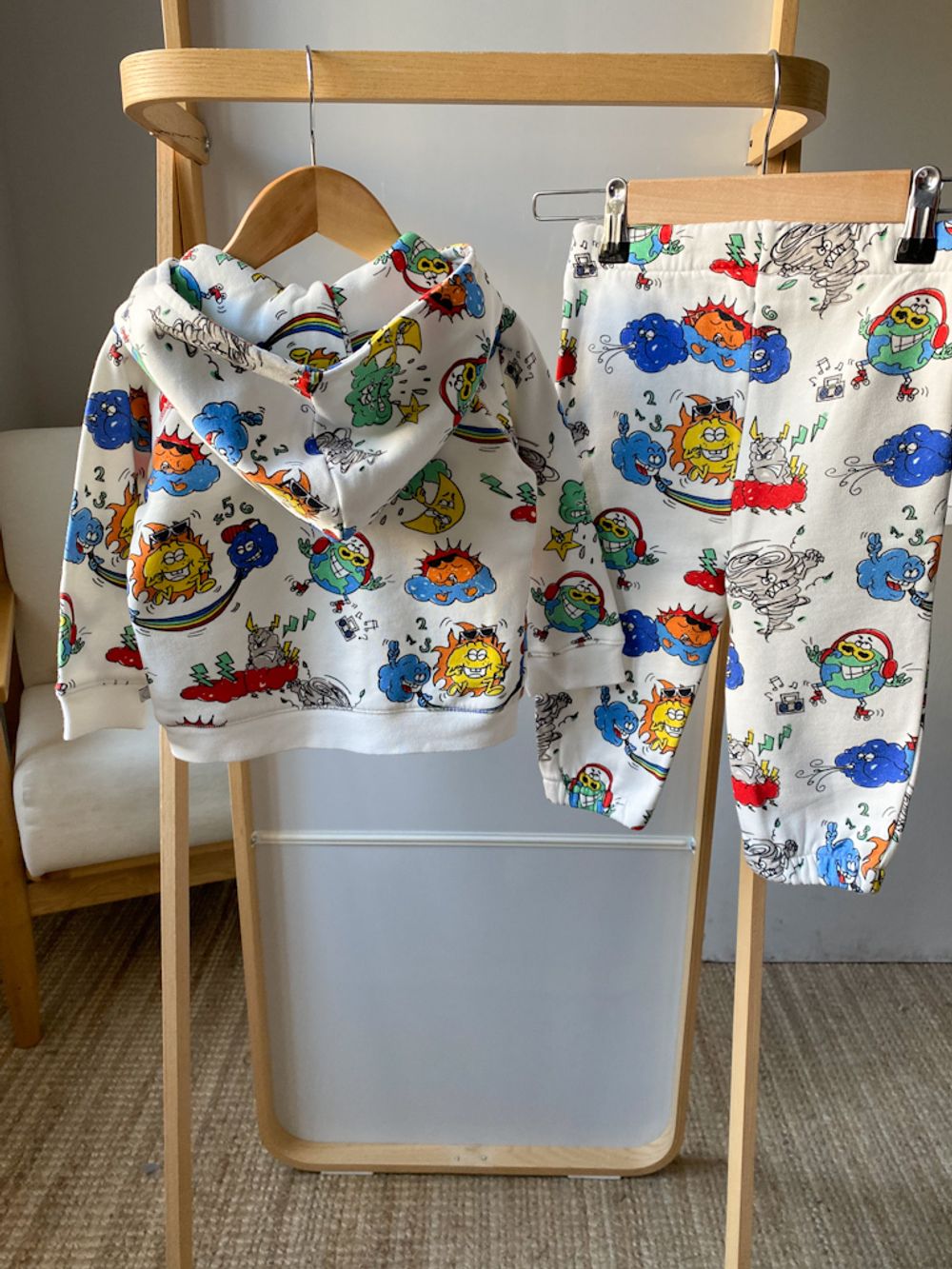 Хлопковый костюм Stella McСartney, 92