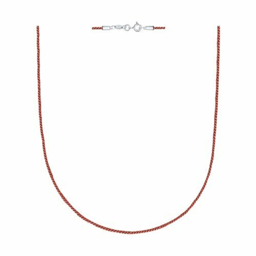 Колье из серебра