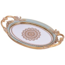 ПОДНОС ДЕКОРАТИВНЫЙ 43.3*24*5.3CM