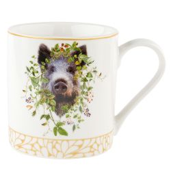 Кружка фарфоровая "Вепрь" v=480мл. (3вида) (подарочная упаковка)