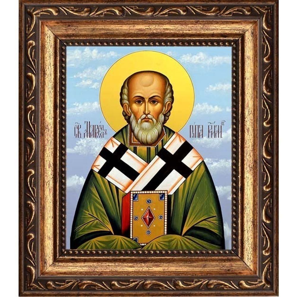 Маркелл Римский, папа Римский священномученик. Икона на холсте.