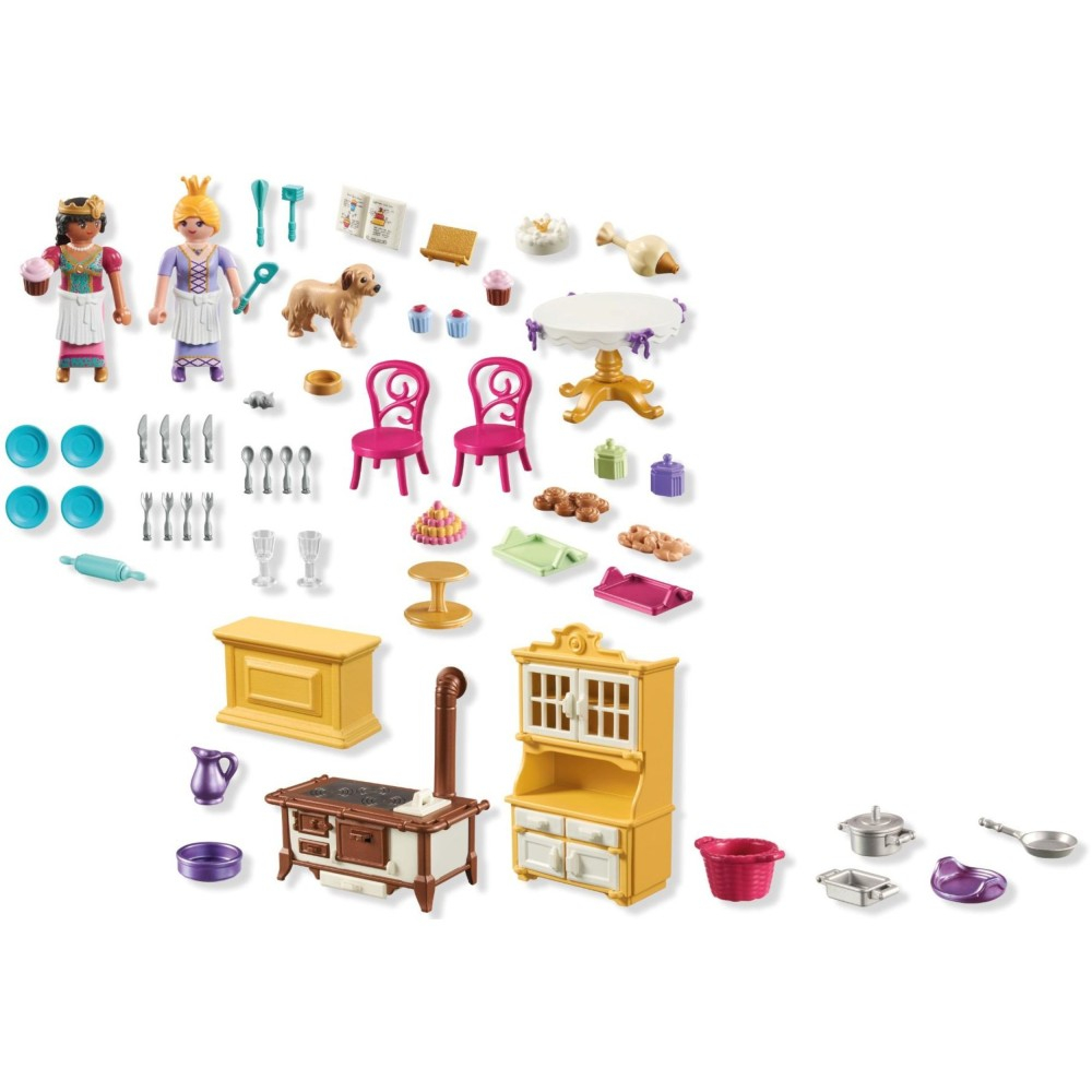 Playmobil Princess Magic 71848 Королевская кухня 94 детали — фото 3