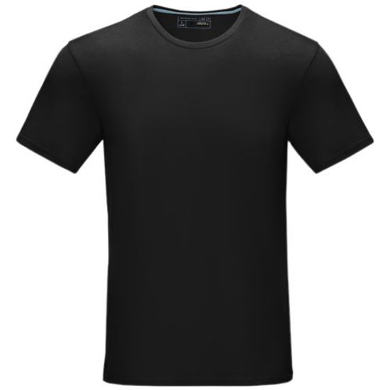 Мужская футболка Azurite с коротким рукавом, изготовленная из натуральных материалов, которые отвечают стандарту GOTS