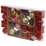 Набор украшений «Сказочное чудо» 3 см (28 предметов),красный