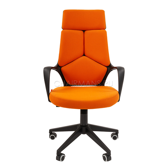 Кресло руководителя Chairman 525 ткань оранжевый