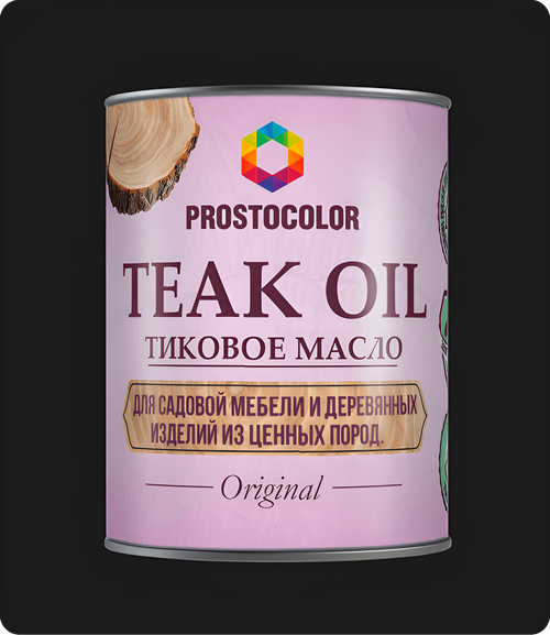 101330 Тиковое масло Тeak Oil PROSTOCOLOR (можжевельник) 0,75 л