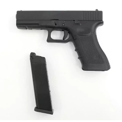 Модель пистолета WE Glock G17 gen3 metal slide Gas, Black