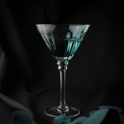 Рюмка коктейльная 350 мл Мартини голубая " " d 12,5 см h19,5 см P.L. - BarWare [4]