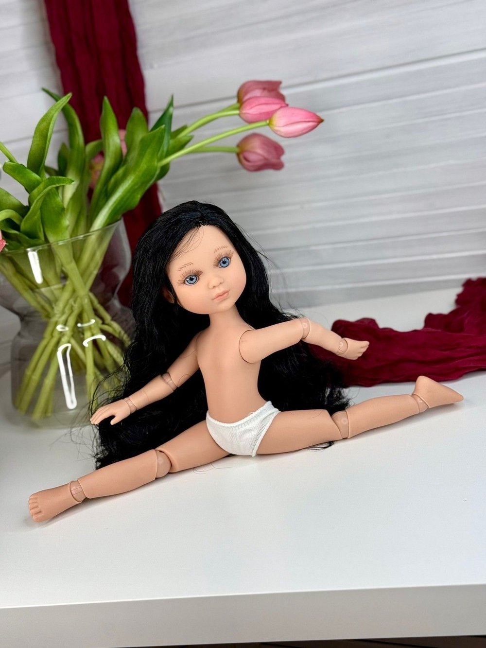 Кукла BERJUAN виниловая шарнирная 35см Ева (4820A5)