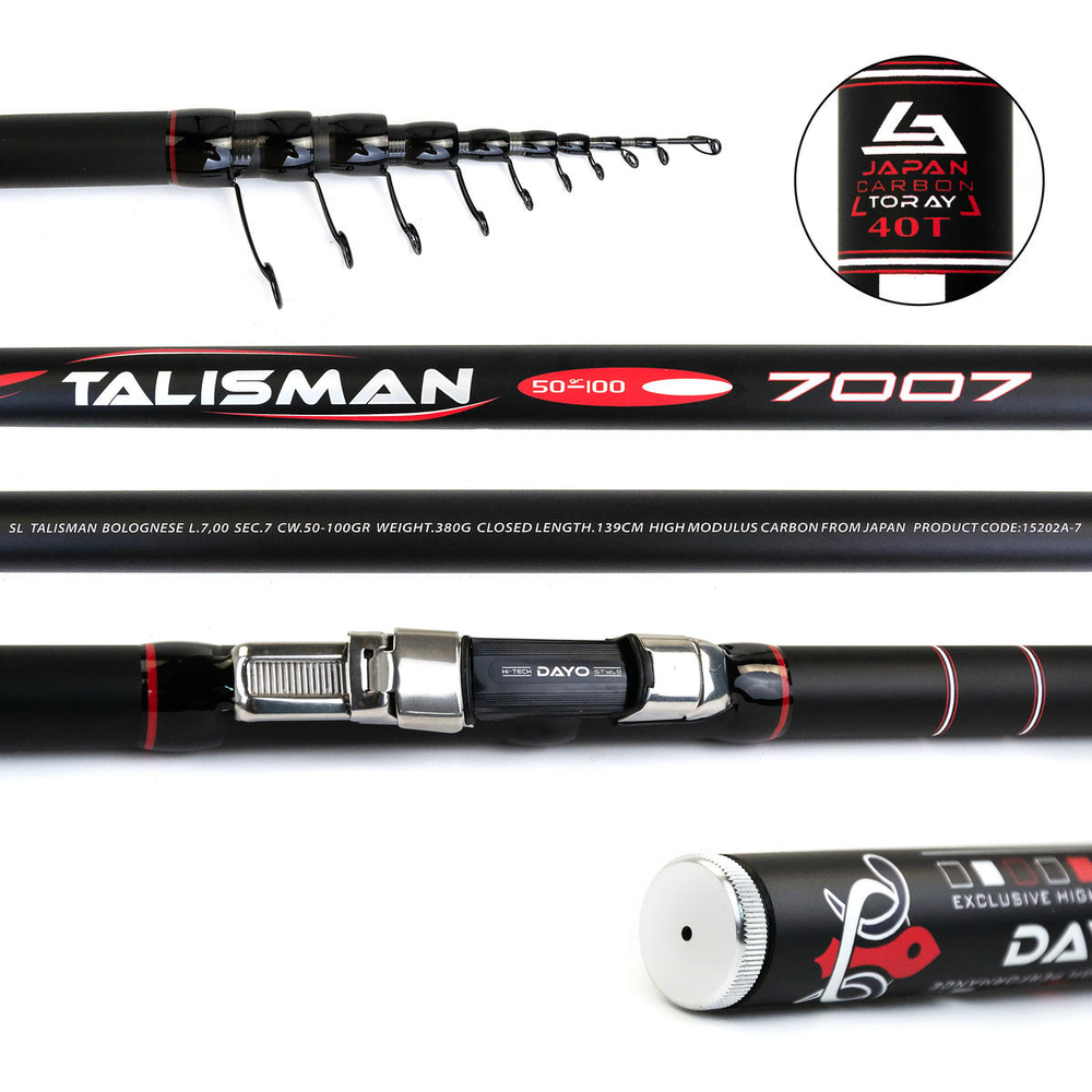 Болонское удилище Dayo Talisman Bolo (50-100гр)