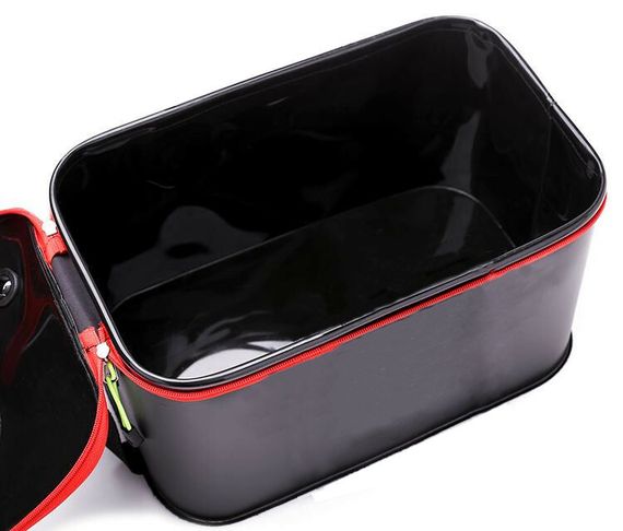 Сумка - кан рыболовная водонепроницаемая складная  с клапаном 35 см EVA