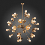 SL1111.303.30 Светильник подвесной ST-Luce Латунь E27 30*40W GUIDO