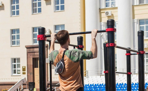 Мобильный комплекс для Воркаут и ГТО Профи-7