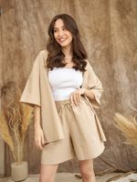 Костюм хлопковый "Песок" женский