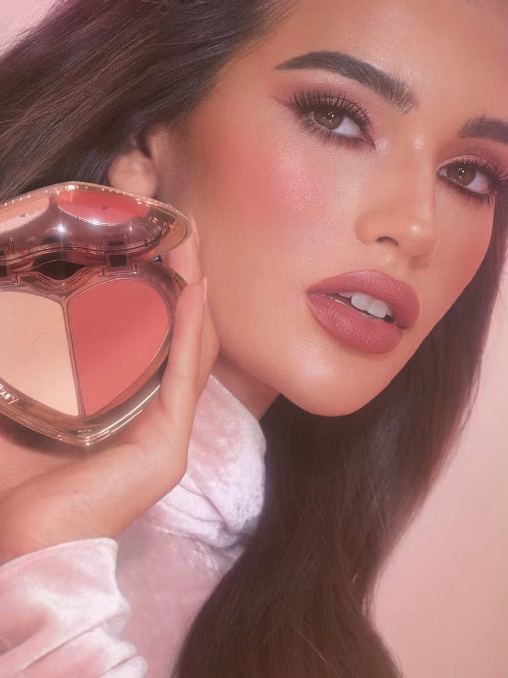 Палетка для лица Charlotte Tilbury Beauty Soulmates Face Palette flawless peach