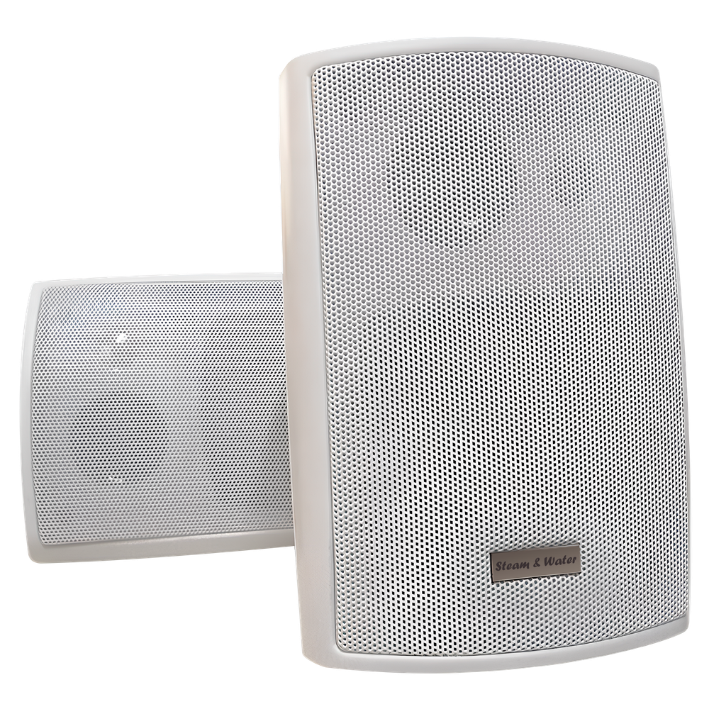 Влагостойкий динамик SW WO-4100 white, (Навесной белый, 83 Db, 100w)