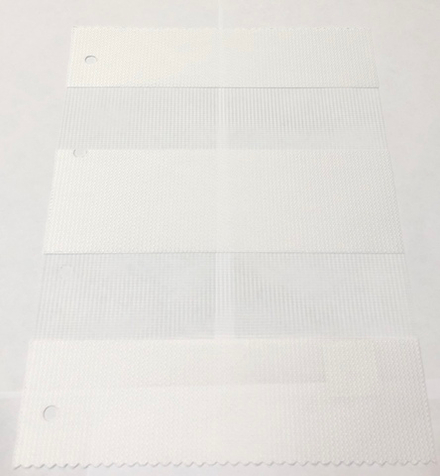 Рулонная штора День-Ночь Мини, ткань DN4010-01, цвет белый