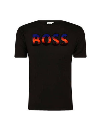 Футболка BOSS Kidswear - черный(J25O77)