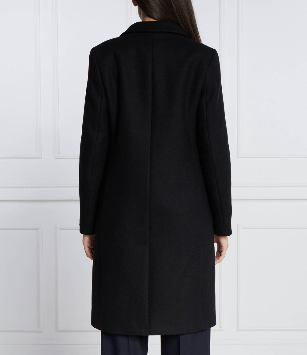 Хлопковое пальто Tommy Hilfiger - черный(WW0WW39753)