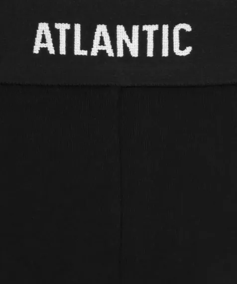 Мужские трусы (1шт) стринги Atlantic MP-1572, черные