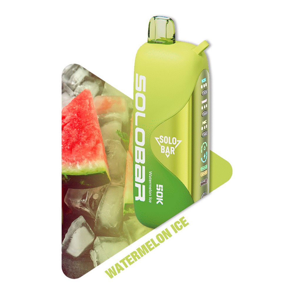 SOLOBAR Vanguard 50K - Watermelon Ice (5% nic)