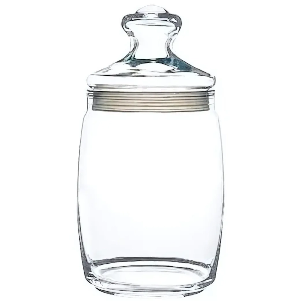 Банка для продуктов стеклянная 920мл «Чешни» 97560B