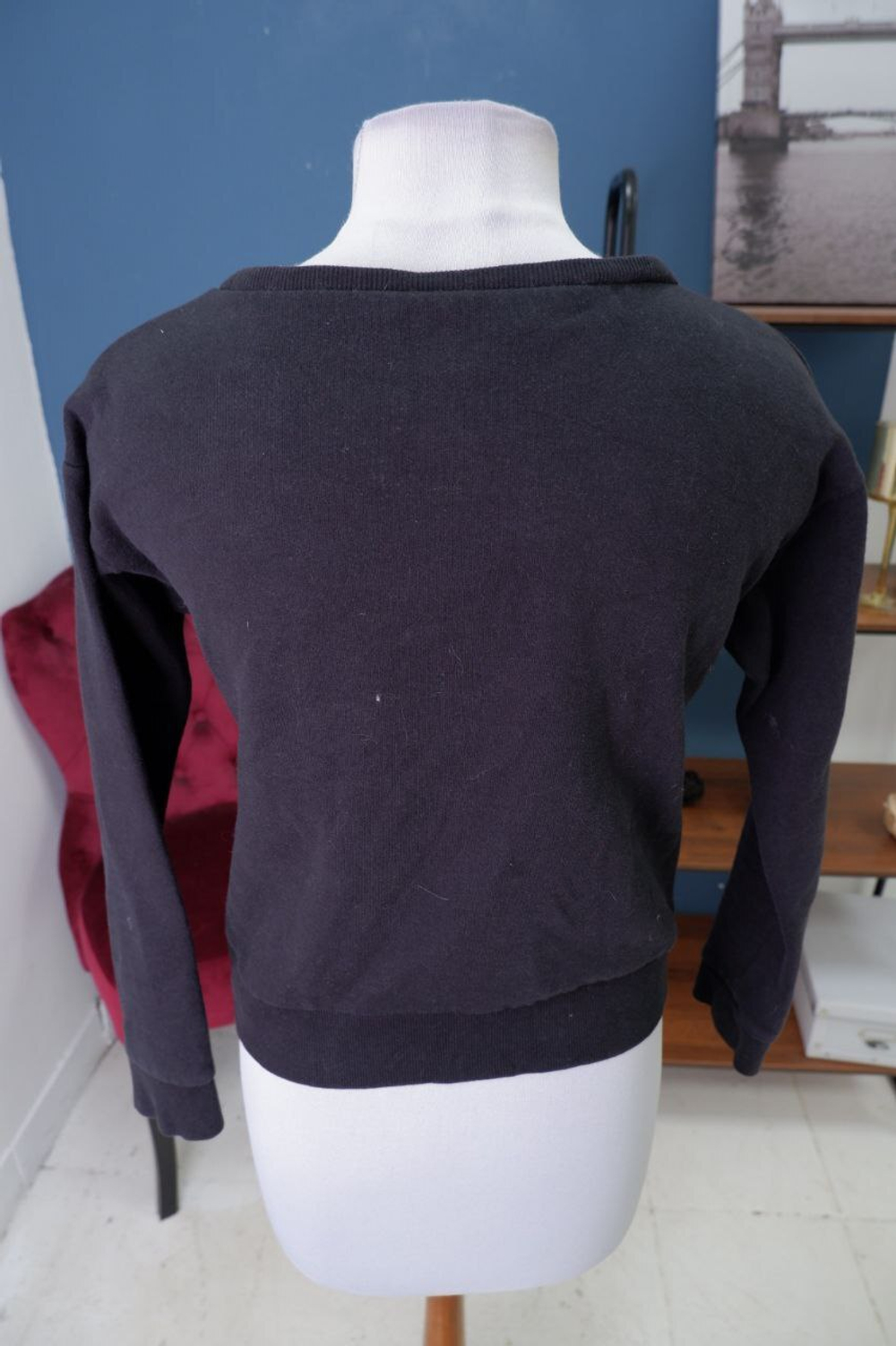 Свитшот H&M с принтом 42 размер