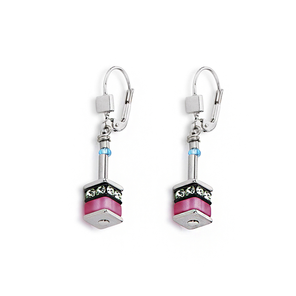 Серьги Coeur de Lion 4409/20-1522 цвет розовый