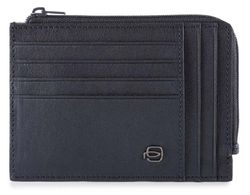 Чехол для кредитных карт Piquadro Black Square синий кожа (PU1243B3R/BLU)