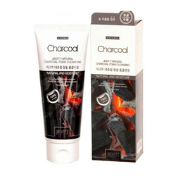 Jigott Natural Charcoal Foam Cleansing пенка для умывания с экстрактом древесного угля
