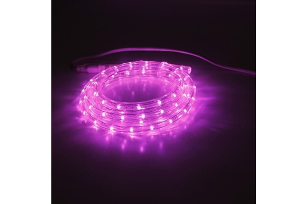 LED-DL-2W-100M-240V-2M-PK розовый,13мм, КРАТНОСТЬ РЕЗКИ 2М