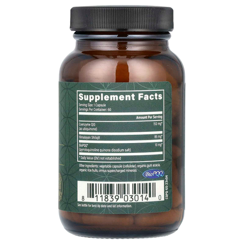 Global Healing, коэнзим Q10, BioPQQ с гималайским мумие, 60 капсул