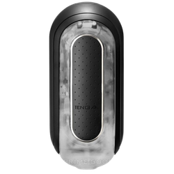 Продвинутый мастурбатор с вибрацией Flip Zero Black Electronic Vibration