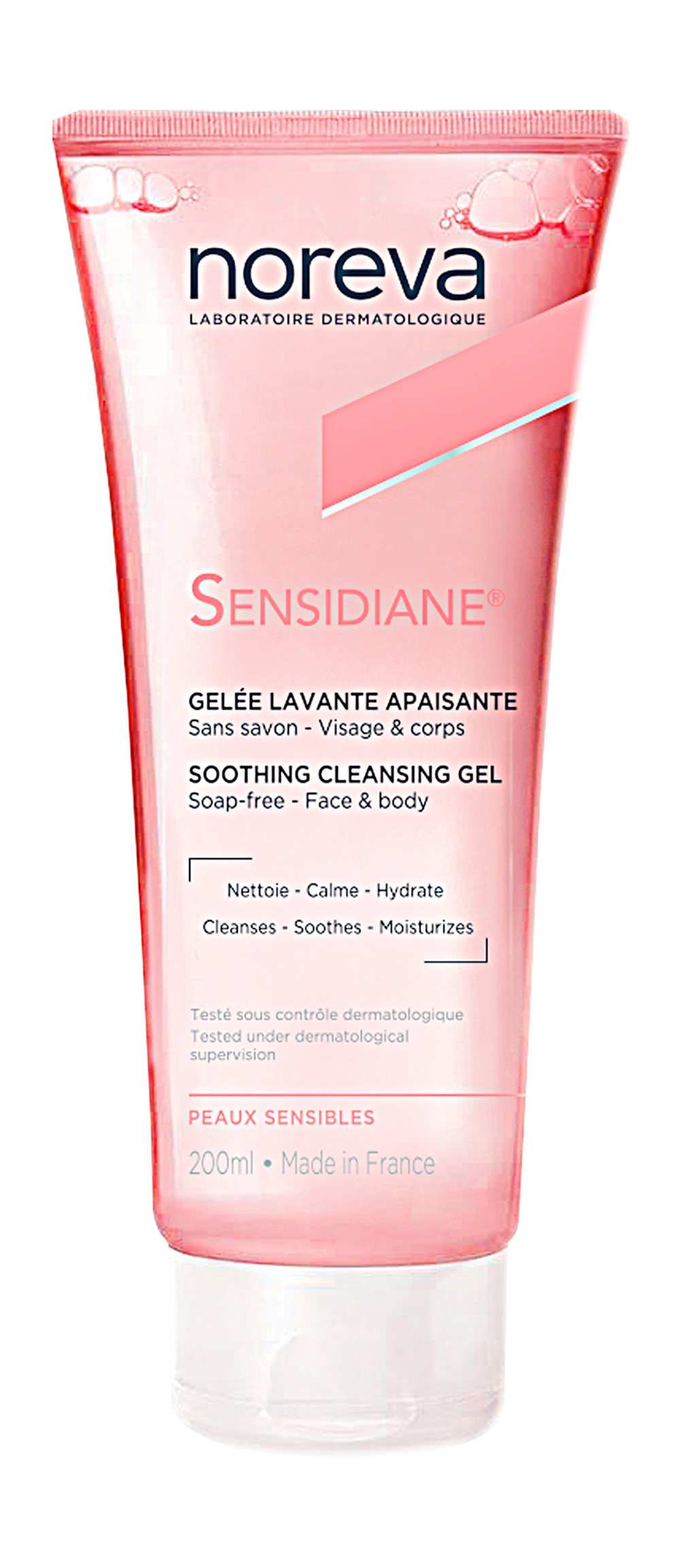 Норева Сенсидиан Гель очищающий для лица и тела Noreva Sensidiane soothing cleansing gel 200 мл