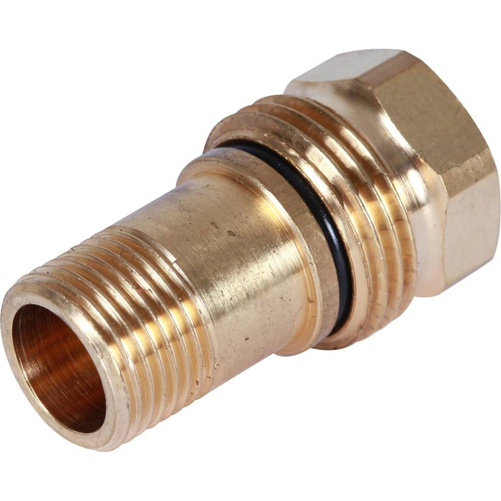 Разъемное соединение американка ВН, уплотнение под гайкой o-ring кольцо 3/8 STOUT