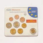 Germany 2007 Year Set (A, D, F, G, J) + 5 x 2 Euro: "Schwerin Castle (Mecklenburg-Vorpommern)" and "50th anniversary of the Treaty of Rome"