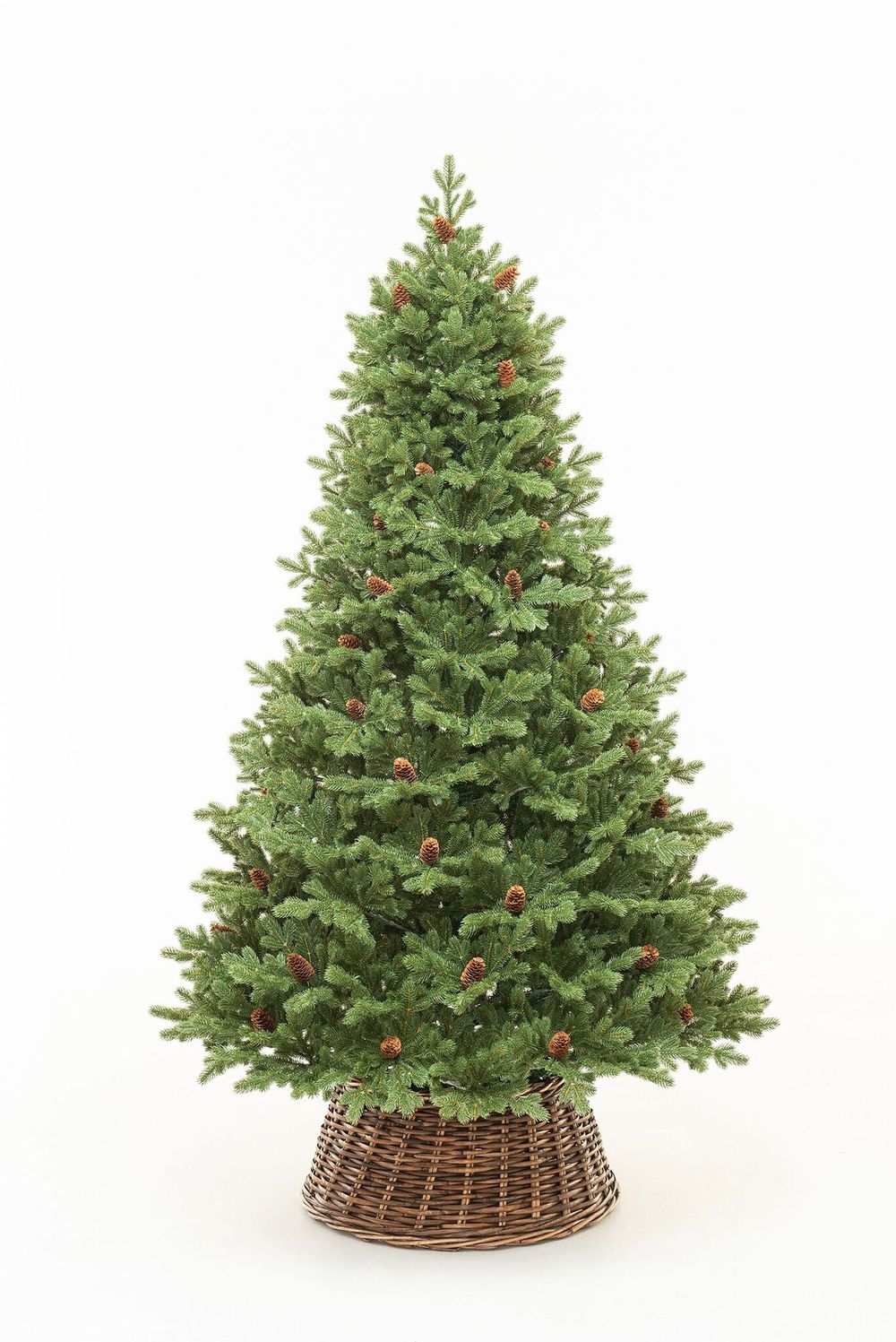 Ель с шишками «Чарующая» (Литая хвоя) 210 см / 2.1 м