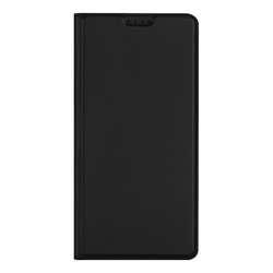 Чехол книжка из PU кожи черного цвета от Dux Ducis для Google Pixel 10 и 10 Pro, серия Skin Pro Series Case