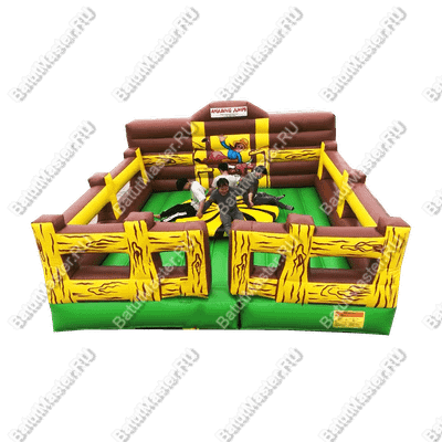 Надувной аттракцион Родео "Карусель", карусель+батут