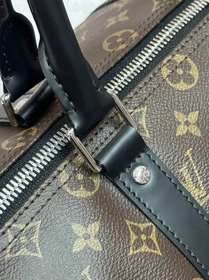 Сумка мужская Louis Vuitton Keepall канва Monogram Macassar