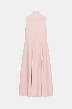 ZARA ПЛАТЬЕ-РУБАШКА — ZW COLLECTION, ПАСТЕЛЬНО-РОЗОВЫЙ