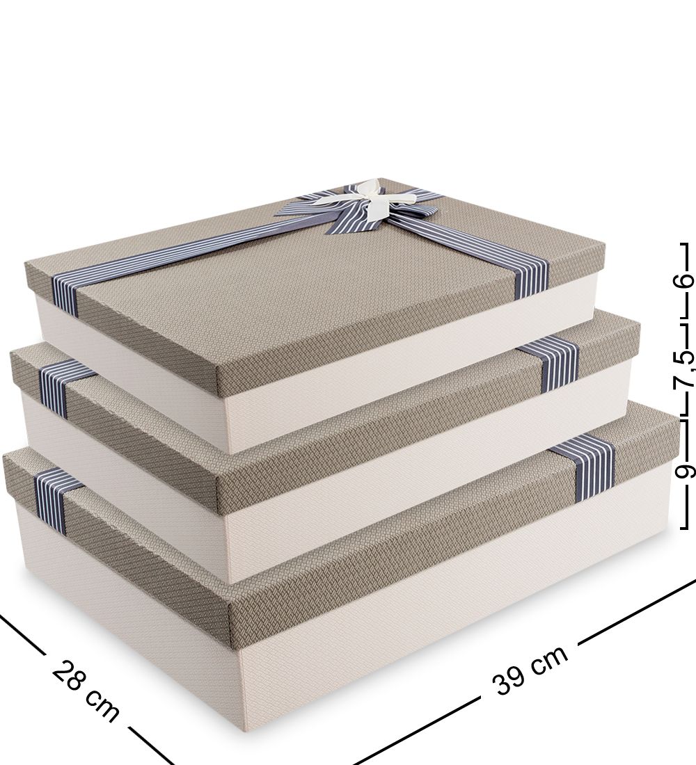 Packing Symphony WF-23-B Набор коробок из 3шт «Прямоугольник»