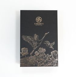 S-HEART-S Подарочный набор с расческой PREMIUM и чехлом (Фиолет с длинной ручкой)