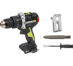 Дрель-шуруповерт, 55 мм, 20 В, 2000 об/мин, патрон - быстрозажимной, разноцветный, надежный