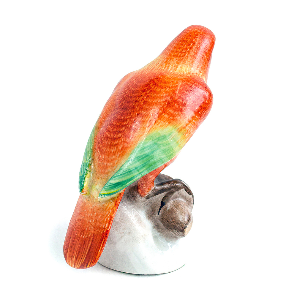 Попугай. Фарфор, ручная роспись. 1950-60 гг. Венгрия, Херенд (венгр. Herend). 1957