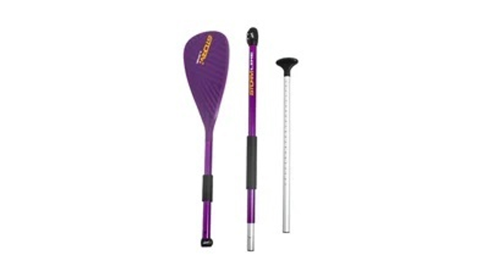 Весло алюминиевое для SUP Stormline, фиолетовое